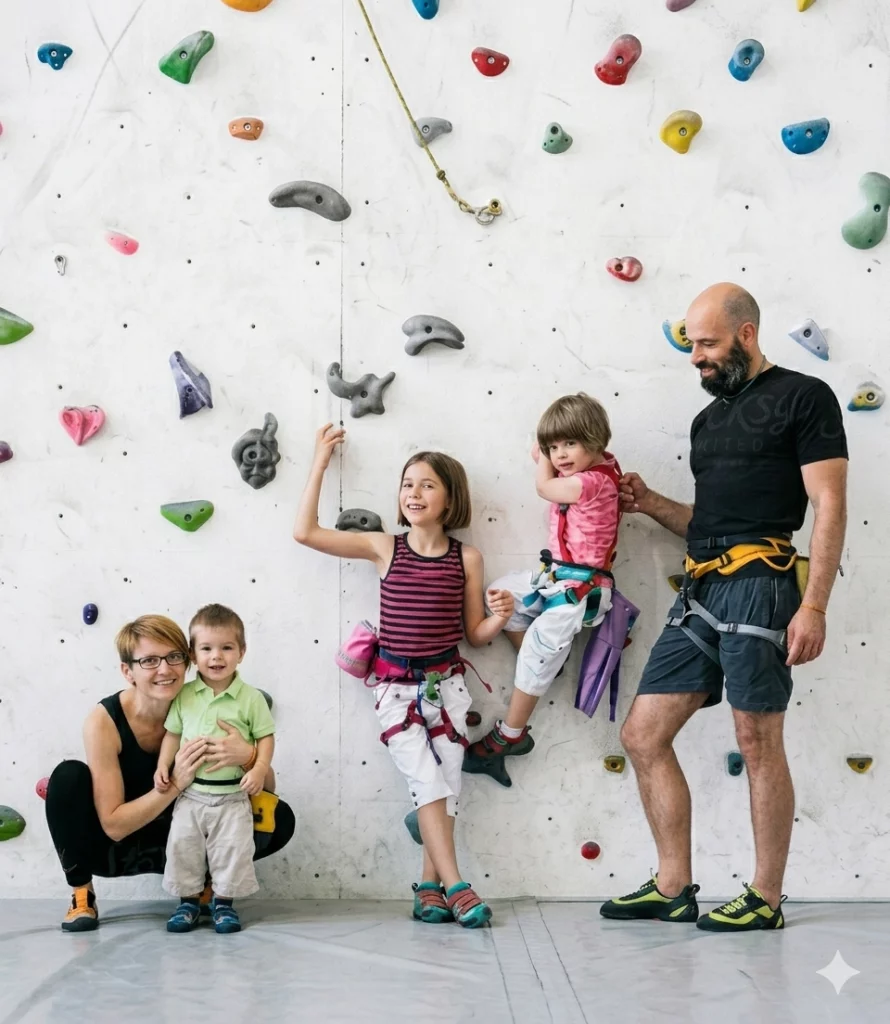 pack familia Pack família d'escalada al rocòdrom La Panxa del Bou Sabadell